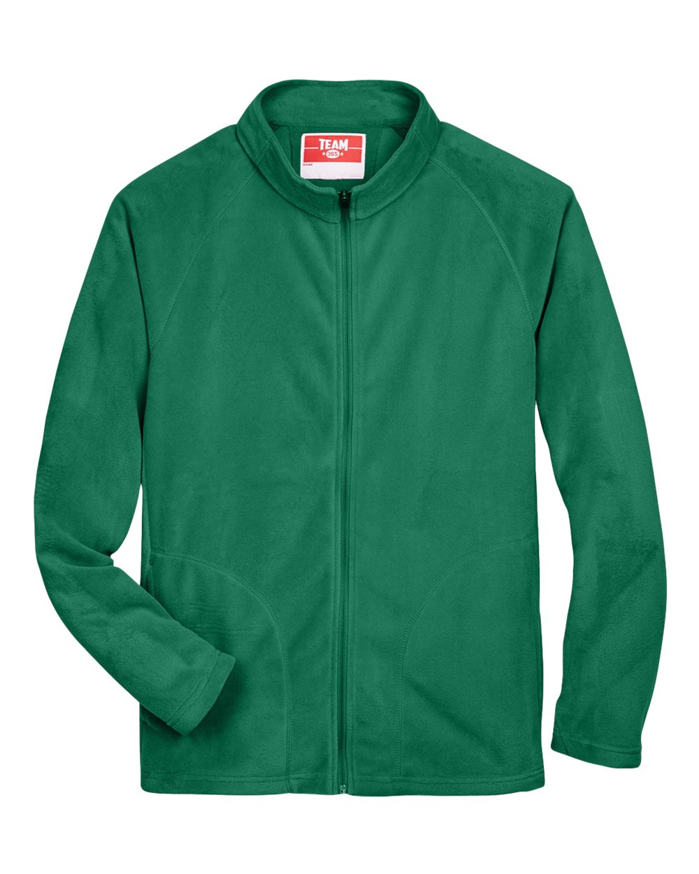 Men's Campus Microfleece Jacket - Front - B751D9602 - Sport Kelly