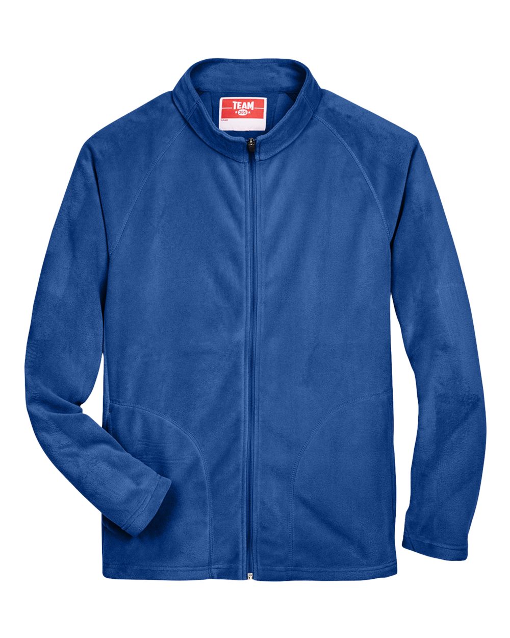 Men's Campus Microfleece Jacket - Front - B751D9752 - Sport Royal