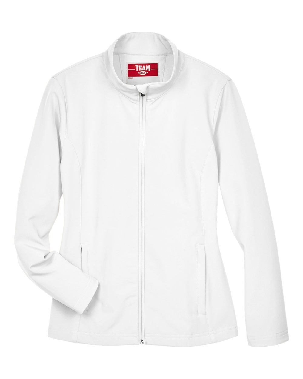 Women's Leader Soft Shell Jacket - Front - B743D9004 - White