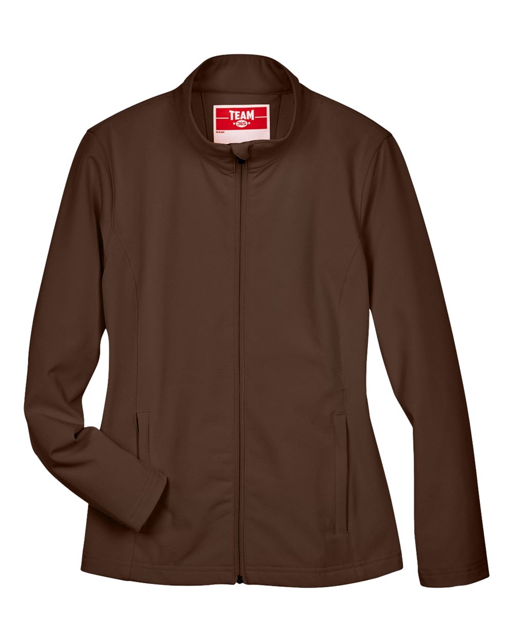 Women's Leader Soft Shell Jacket - Front - B743D9054 - Sport Dark Brown