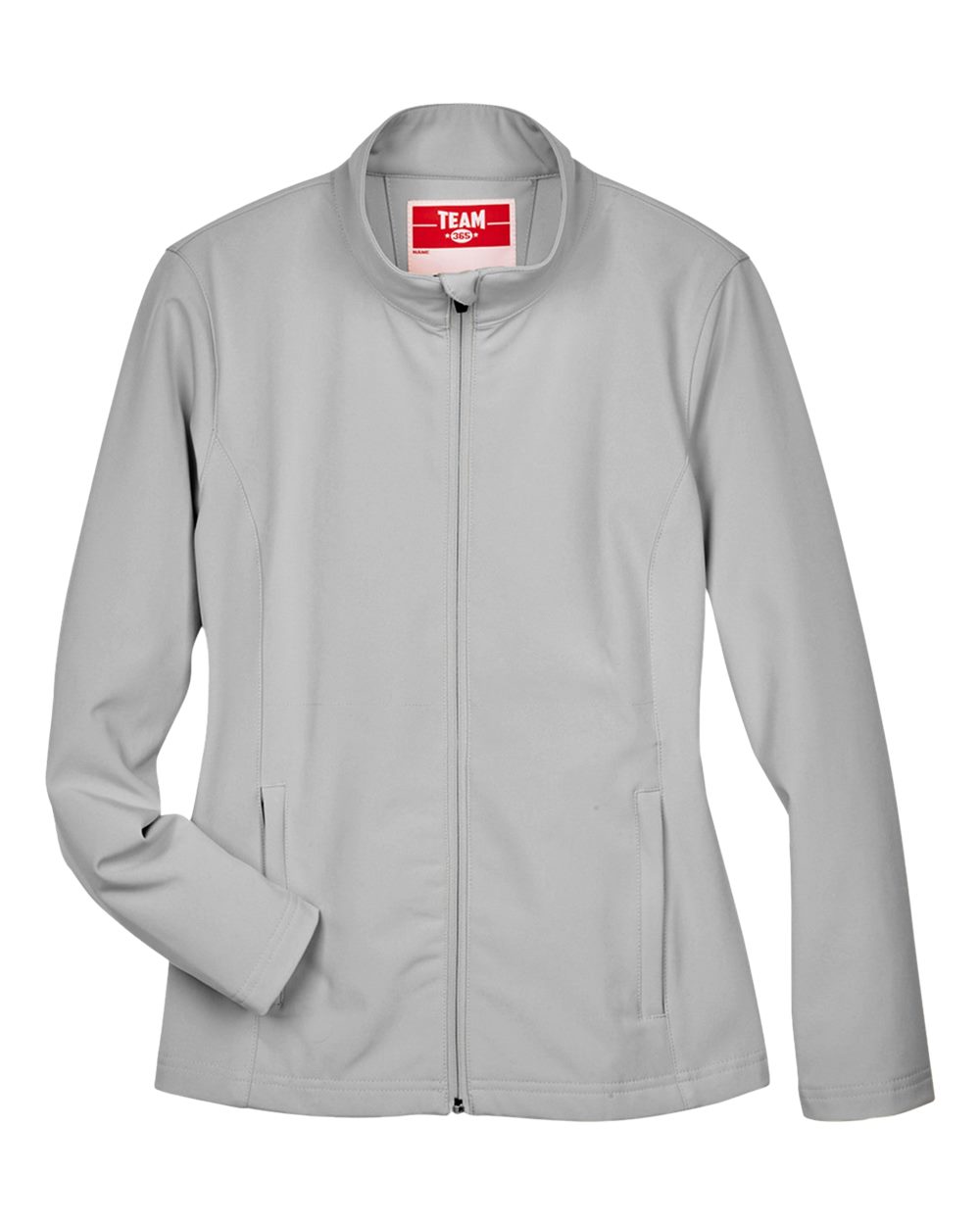 Women's Leader Soft Shell Jacket - Front - B743D9352 - Sport Silver