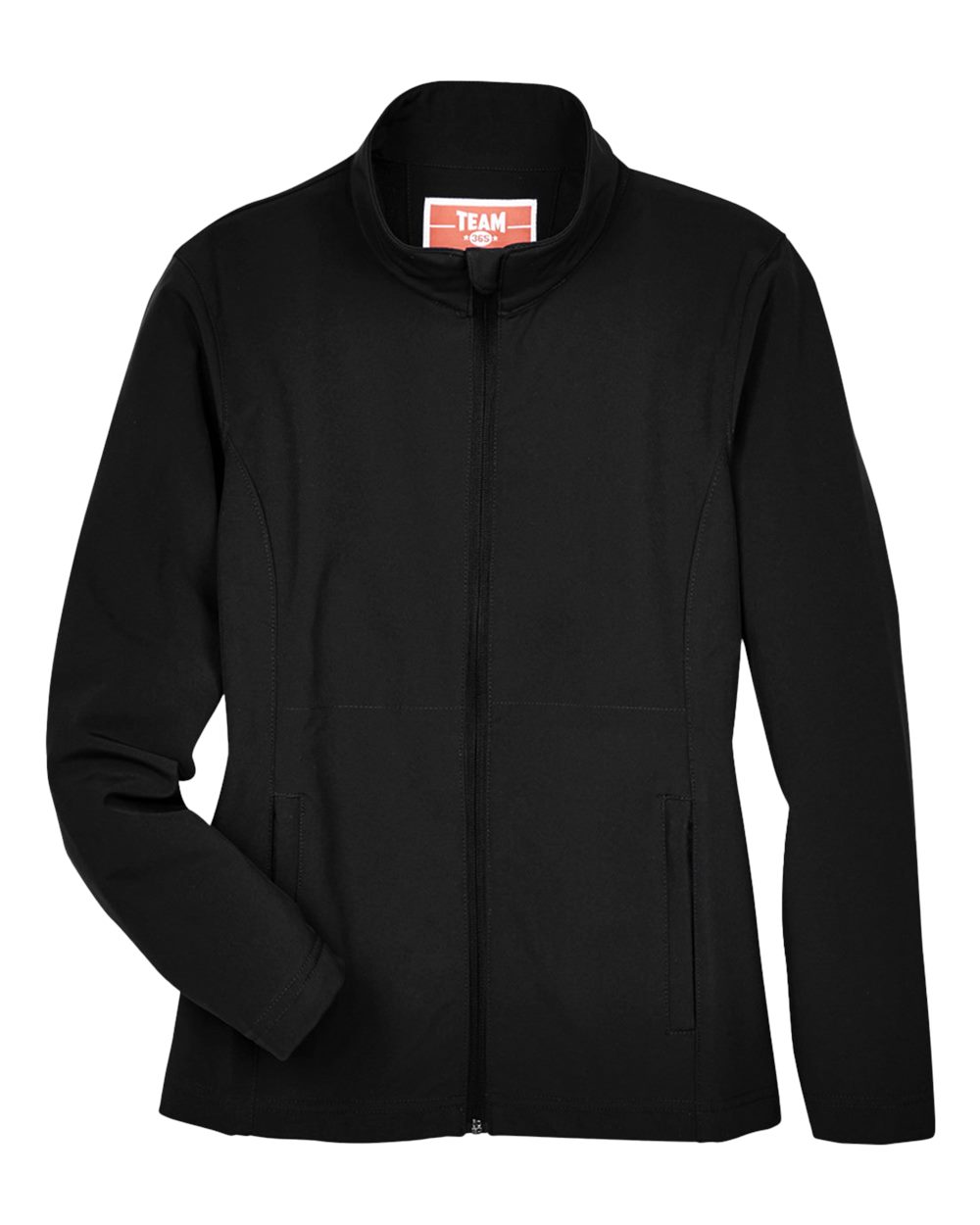 Women's Leader Soft Shell Jacket - Front - B743D9502 - Black