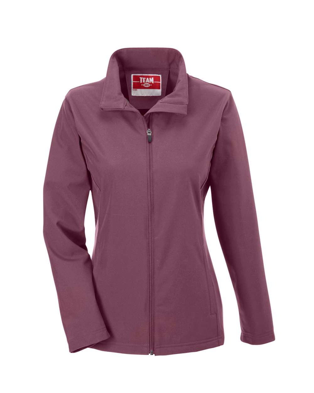 Women's Leader Soft Shell Jacket - Front - B743D9536 - Sport Dark Maroon
