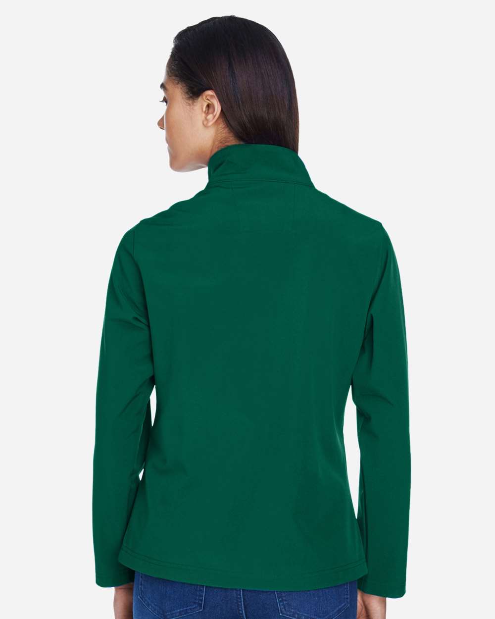 Women's Leader Soft Shell Jacket - OnModelBack - B743D9076 - Sport Forest