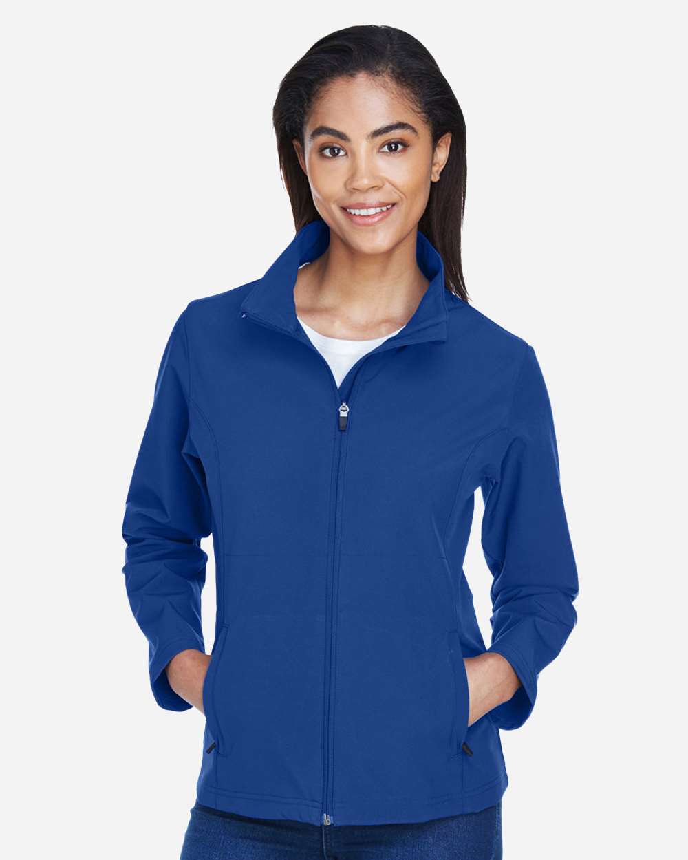 Women's Leader Soft Shell Jacket - OnModelFront - B743D9752 - Sport Royal