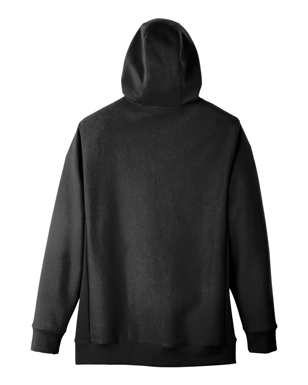 Unisex Zone HydroSport™ Heavyweight Full-Zip Hooded Sweatshirt - Back - B758D9502 - Black