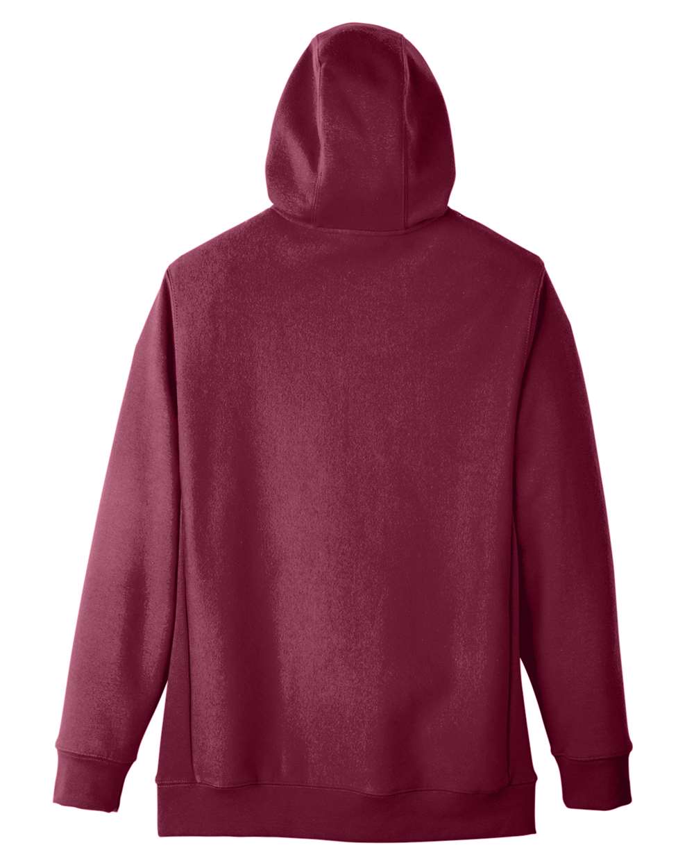 Unisex Zone HydroSport™ Heavyweight Full-Zip Hooded Sweatshirt - Back - B758D9534 - Sport Dark Maroon