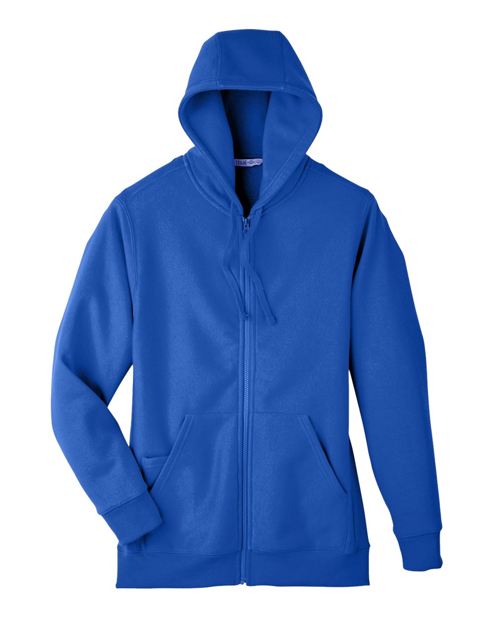 Unisex Zone HydroSport™ Heavyweight Full-Zip Hooded Sweatshirt - Front - B758D9752 - Sport Royal