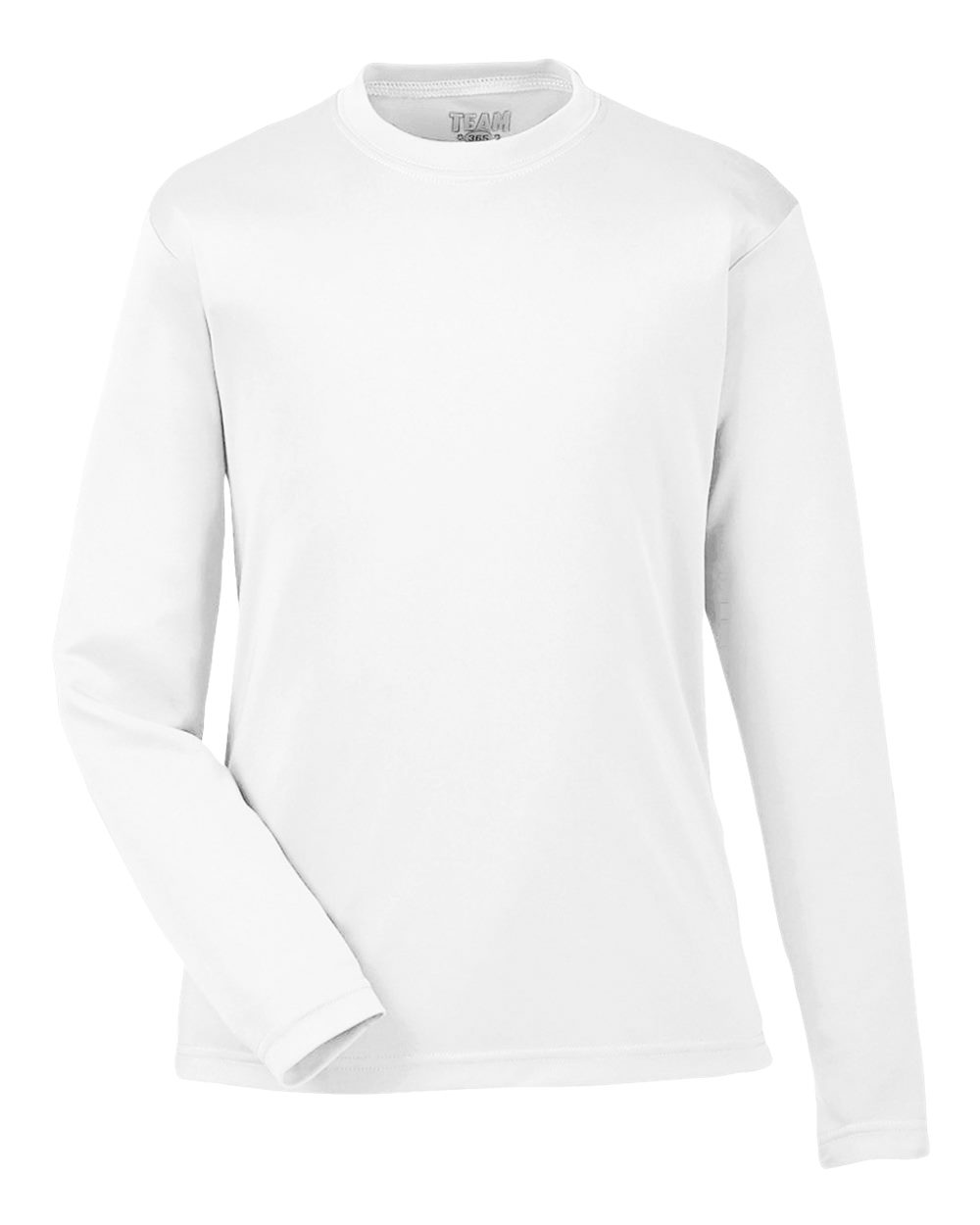 Youth Zone Performance Long Sleeve T-Shirt - Front - B684D9002 - White