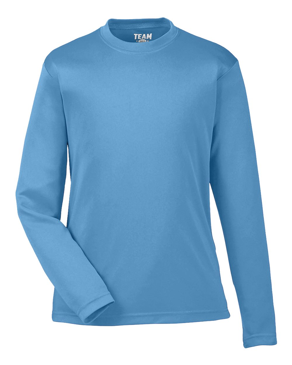 Youth Zone Performance Long Sleeve T-Shirt - Front - B684D9252 - Sport Light Blue