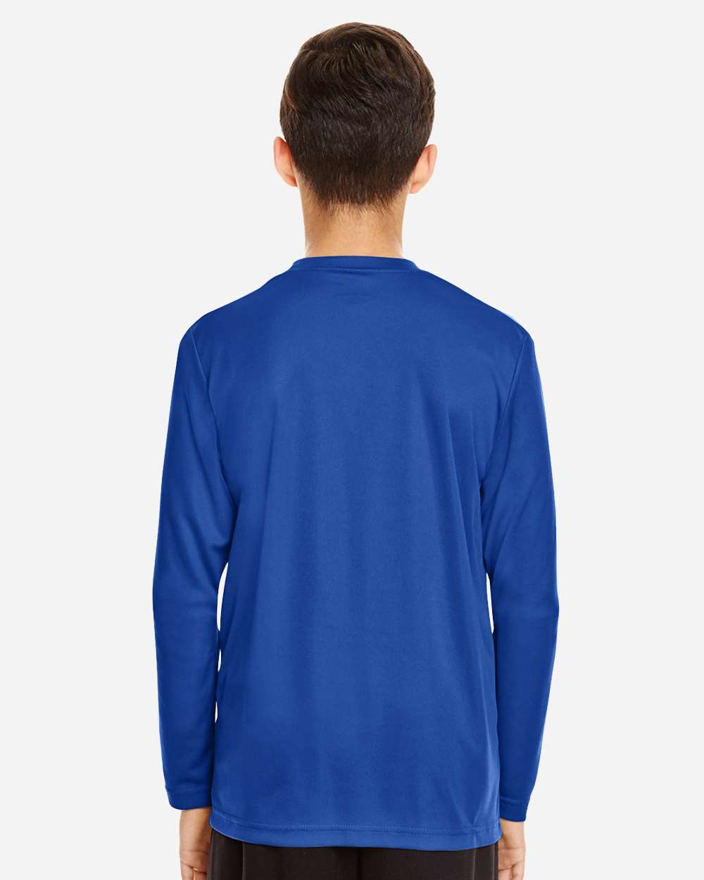 Youth Zone Performance Long Sleeve T-Shirt - OnModelBack - B684D9752 - Sport Royal