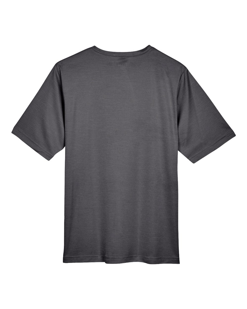 Men's Sonic Heather Performance T-Shirt - Back - B672D9022 - Dark Grey Heather