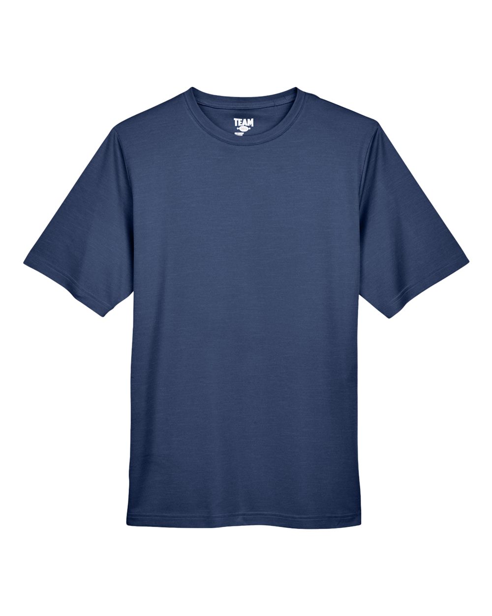Men's Sonic Heather Performance T-Shirt - Front - B672D9652 - Sport Dark Navy Heather