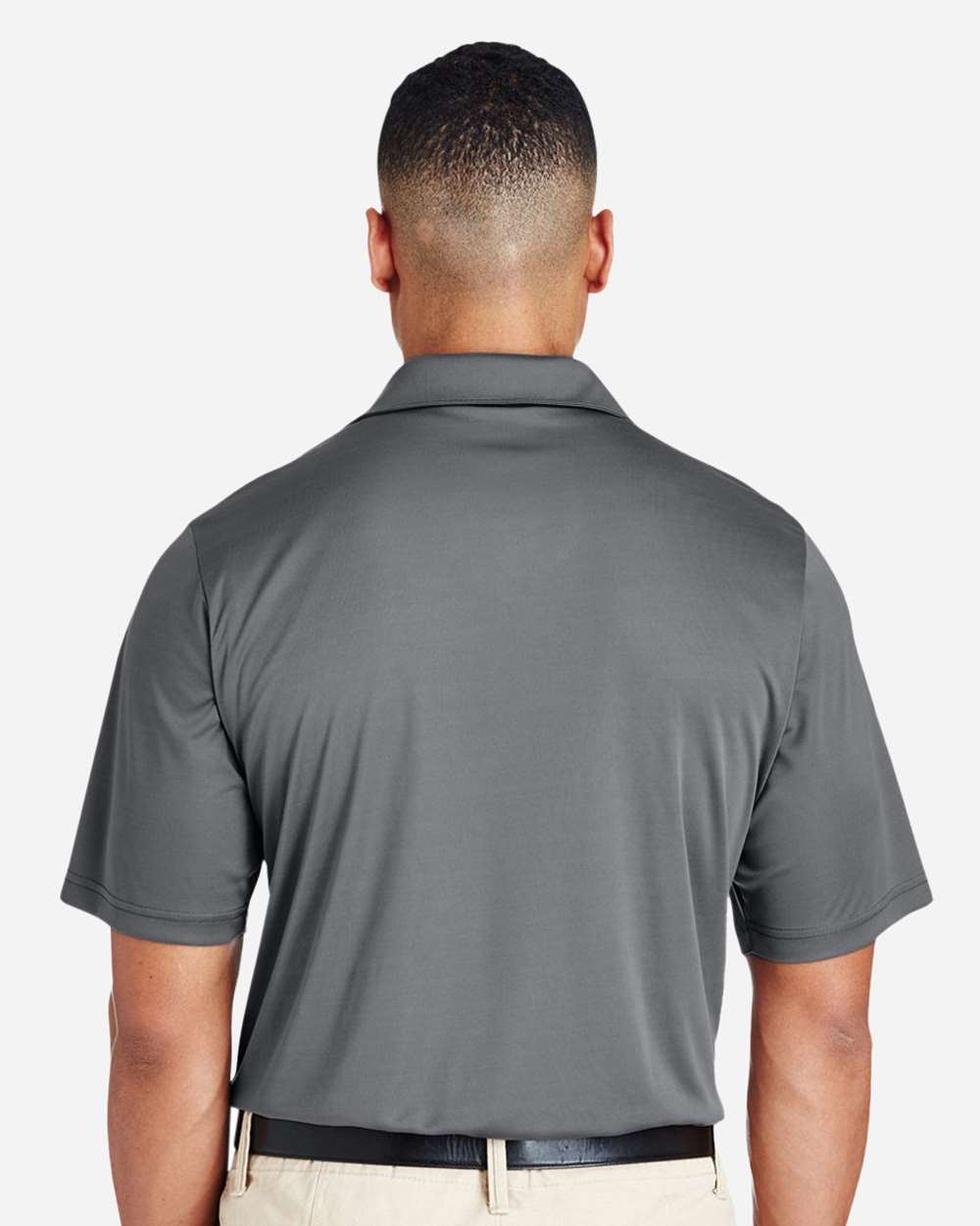 Men's Zone Performance Polo - OnModelBack - B365D9132 - Sport Graphite
