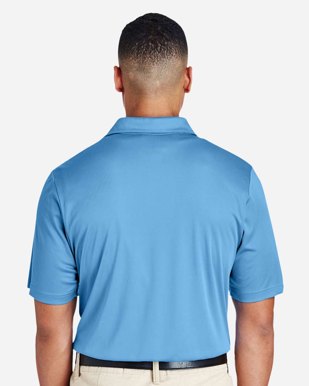 Men's Zone Performance Polo - OnModelBack - B365D9252 - Sport Light Blue