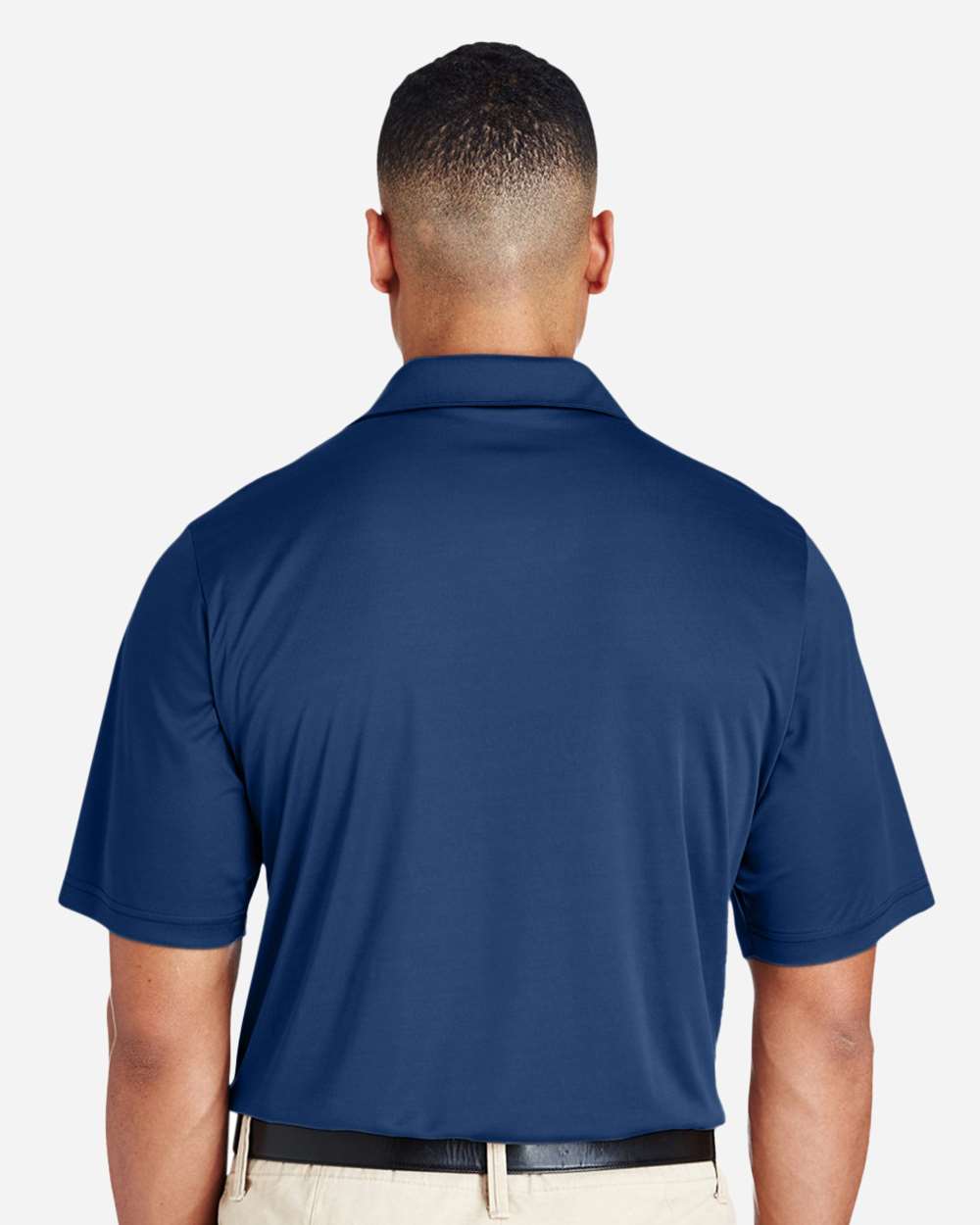 Men's Zone Performance Polo - OnModelBack - B365D9652 - Sport Dark Navy
