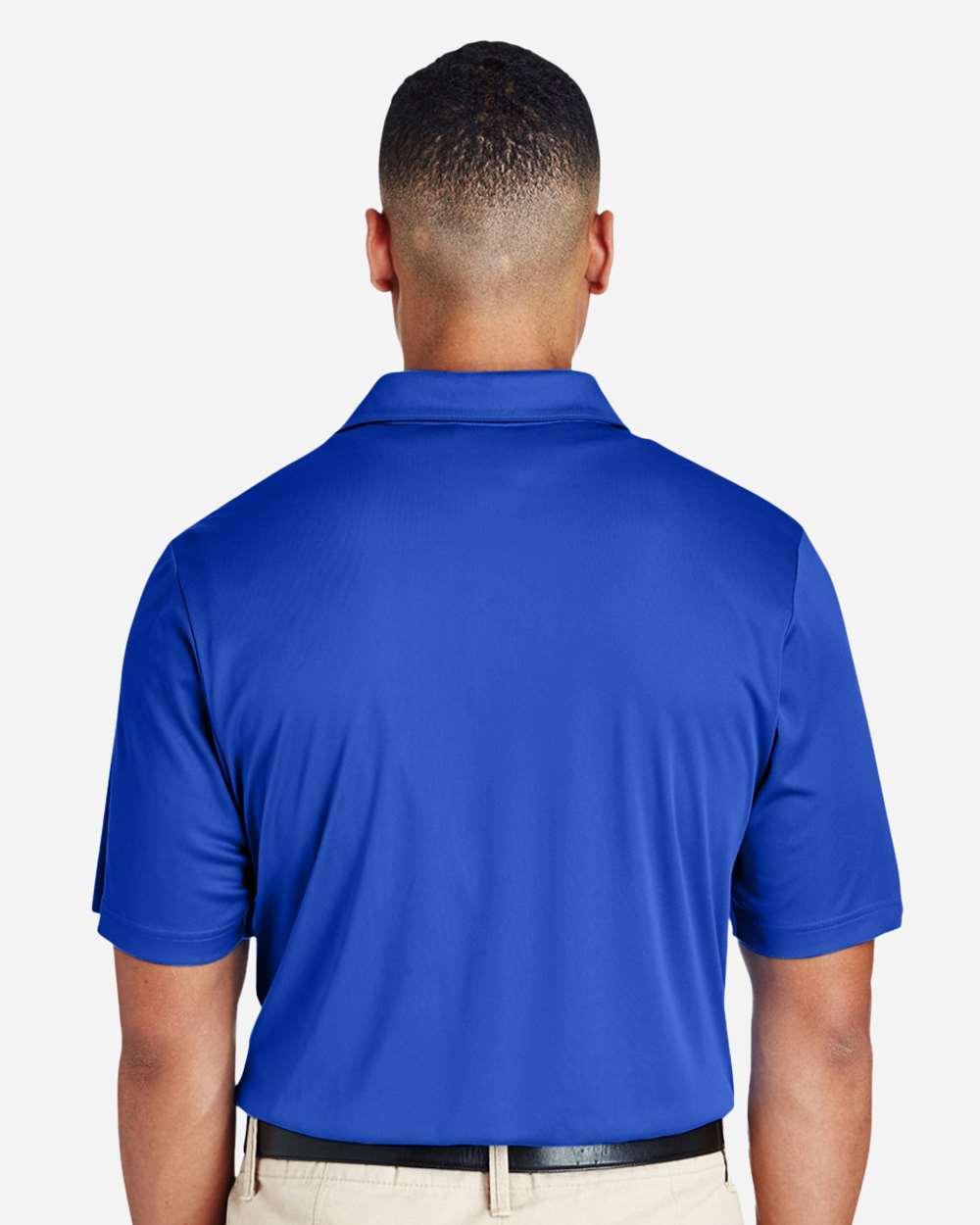 Men's Zone Performance Polo - OnModelBack - B365D9752 - Sport Royal