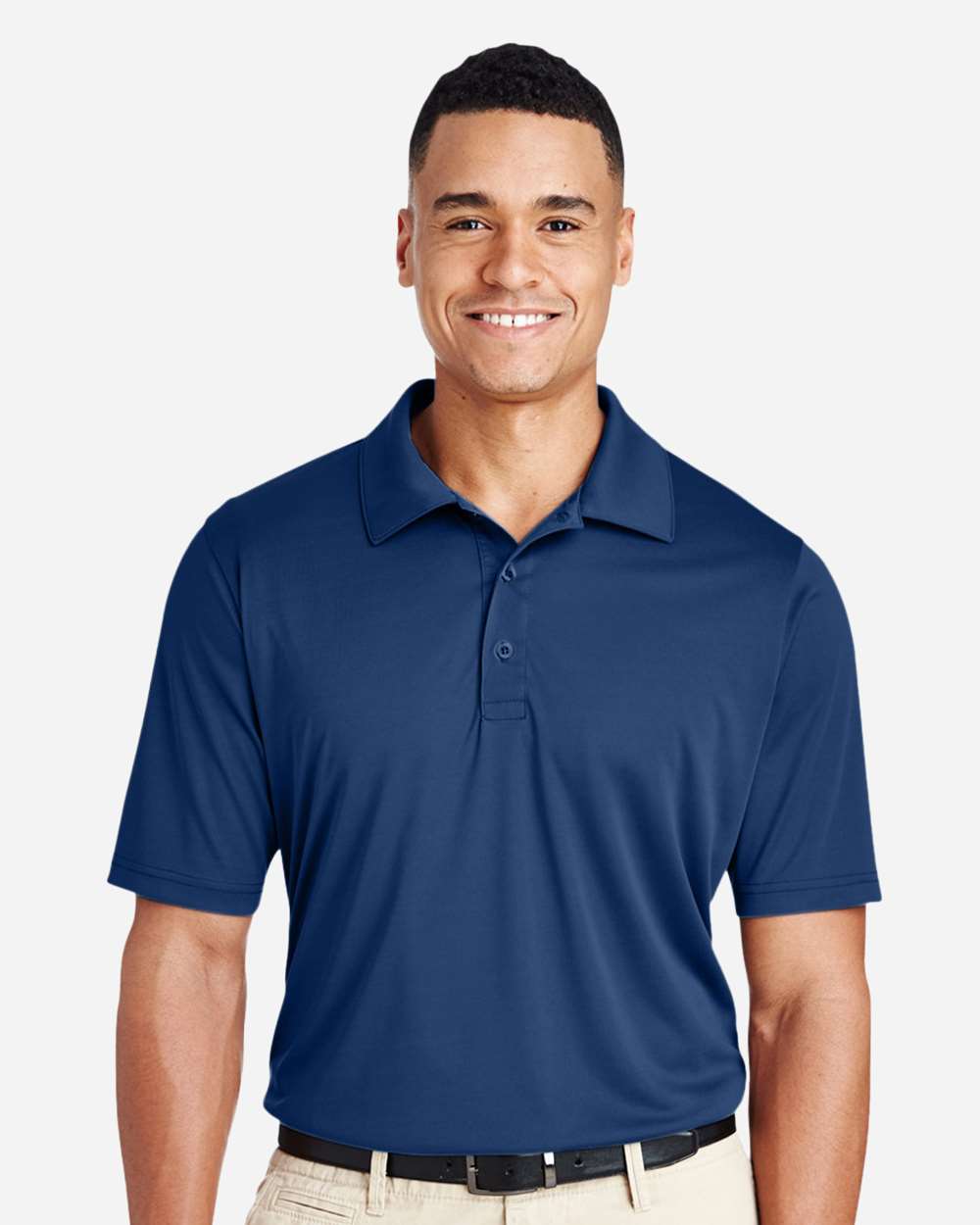 Men's Zone Performance Polo - OnModelFront - B365D9652 - Sport Dark Navy