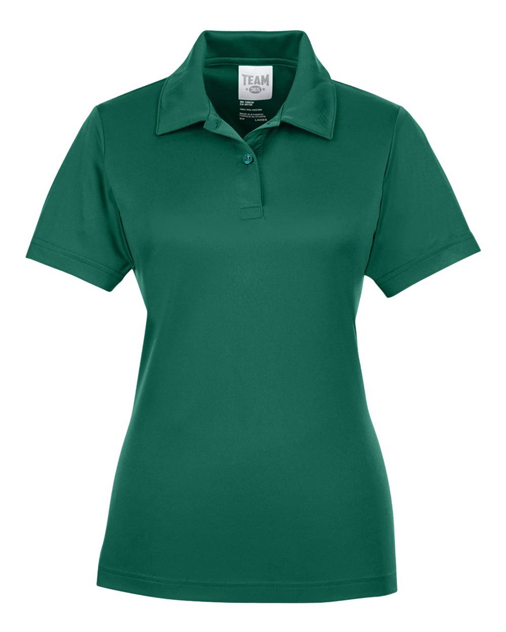 Women's Zone Performance Polo - Front - B723D9072 - Sport Forest