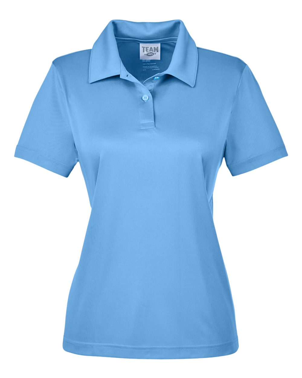 Women's Zone Performance Polo - Front - B723D9252 - Sport Light Blue