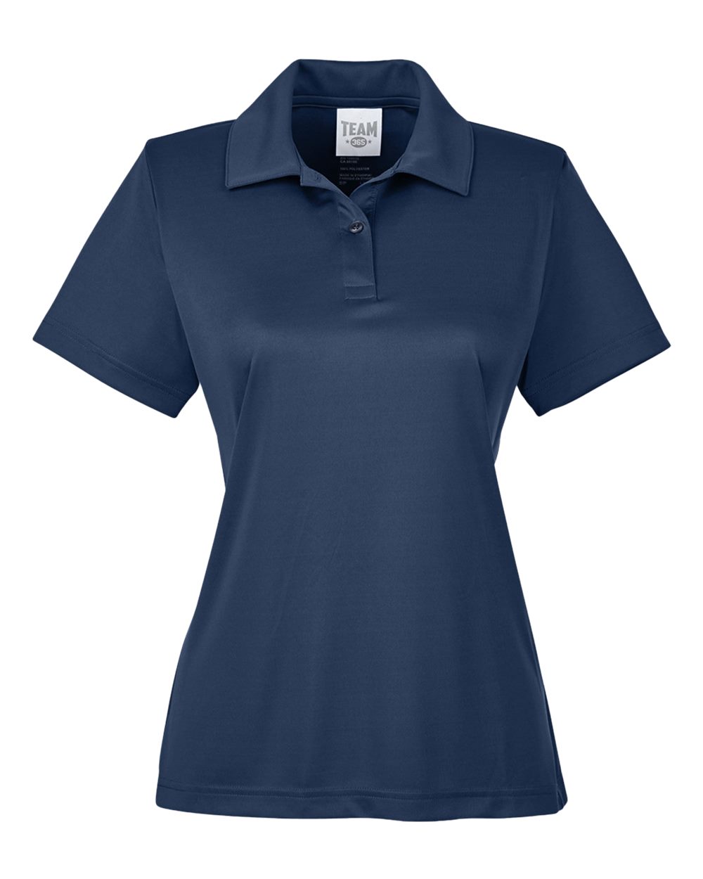 Women's Zone Performance Polo - Front - B723D9652 - Sport Dark Navy