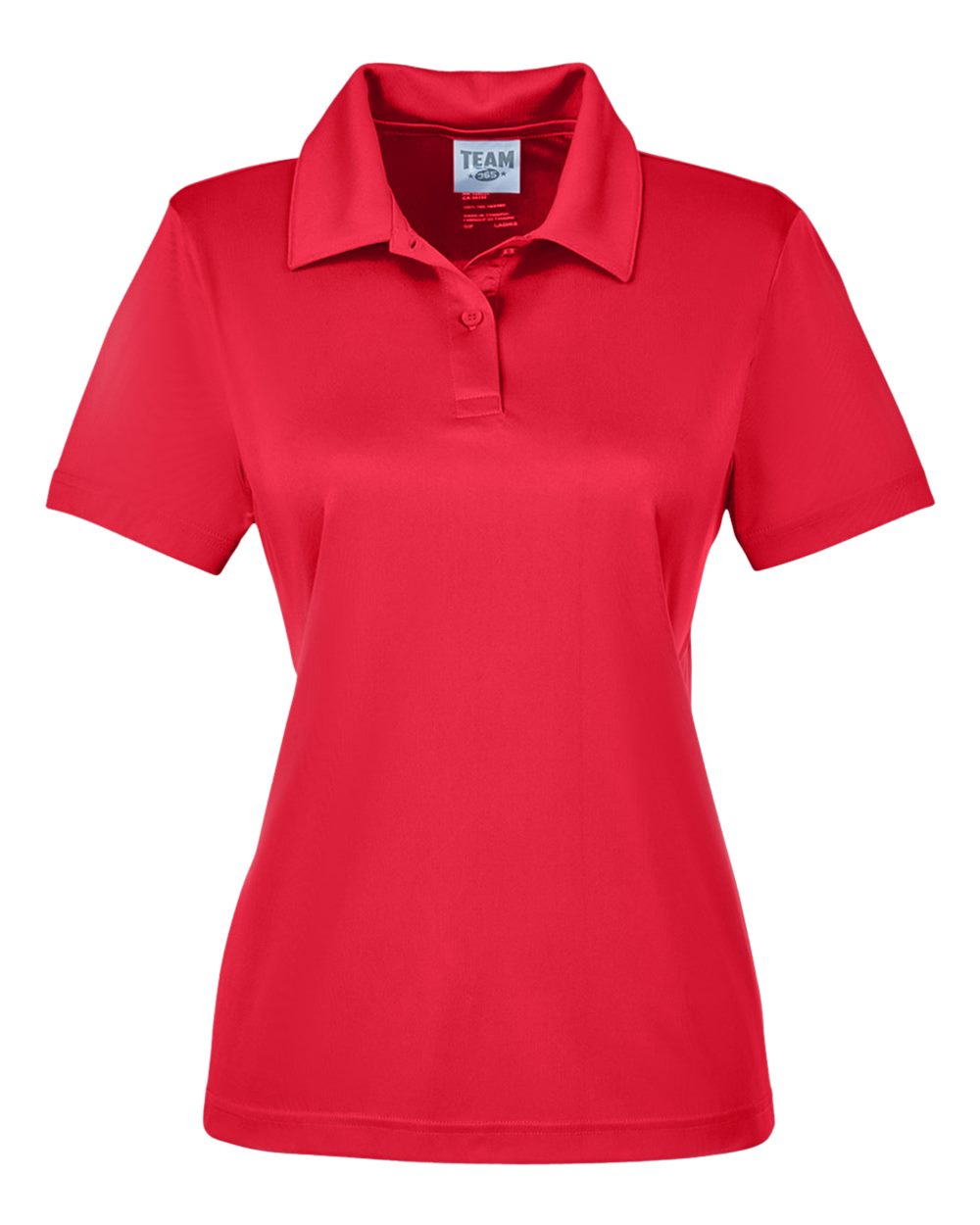 Women's Zone Performance Polo - Front - B723D9702 - Sport Red