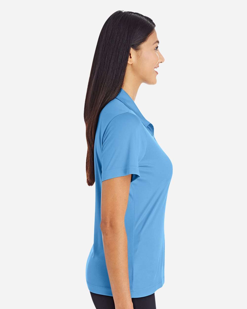 Women's Zone Performance Polo - OnModelSide - B723D9252 - Sport Light Blue