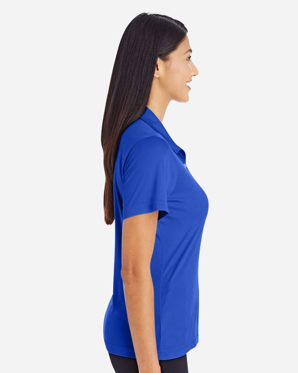 Women's Zone Performance Polo - OnModelSide - B723D9752 - Sport Royal