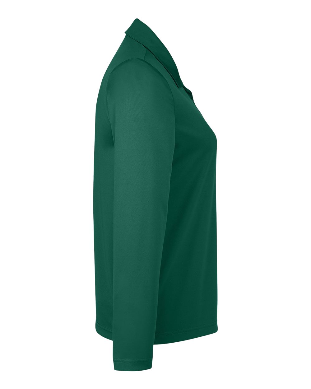 Women's Zone Performance Long Sleeve Polo - DirectSide - B721D9072 - Sport Forest