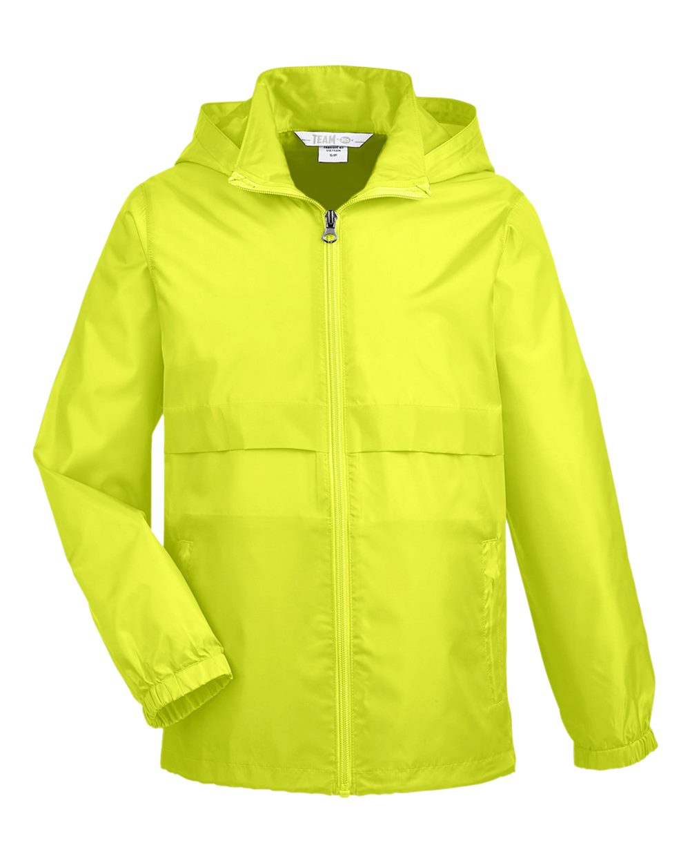 Youth Zone Protect Lightweight Jacket - Front - B730D9174 - Safety Yellow