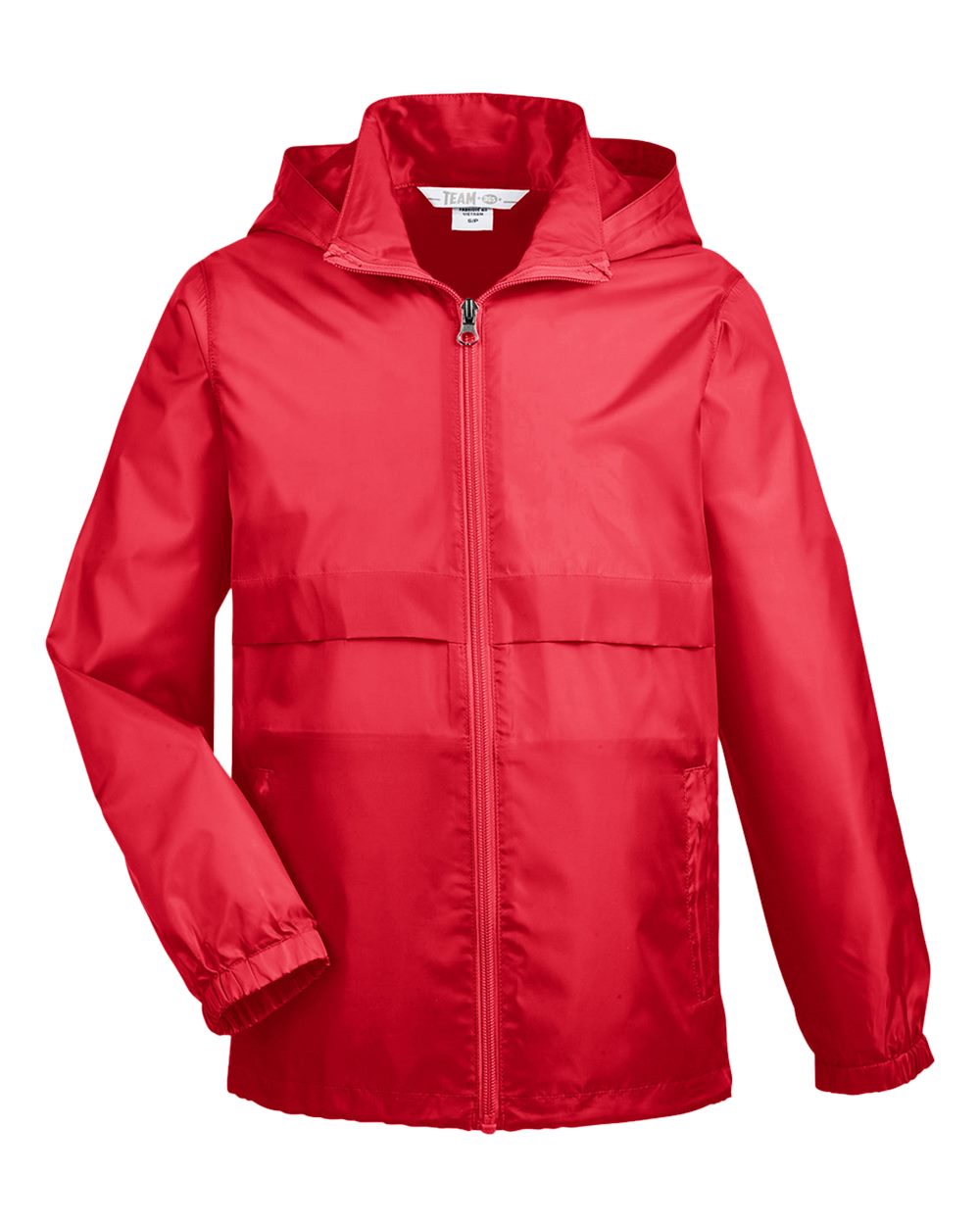 Youth Zone Protect Lightweight Jacket - Front - B730D9703 - Sport Red