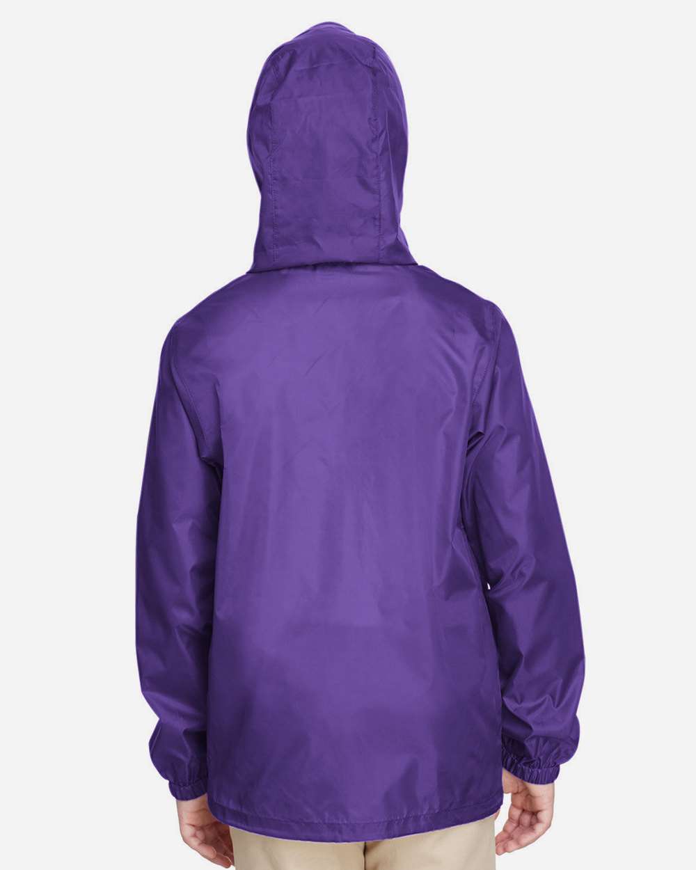 Youth Zone Protect Lightweight Jacket - OnModelBack - B730D9674 - Sport Purple