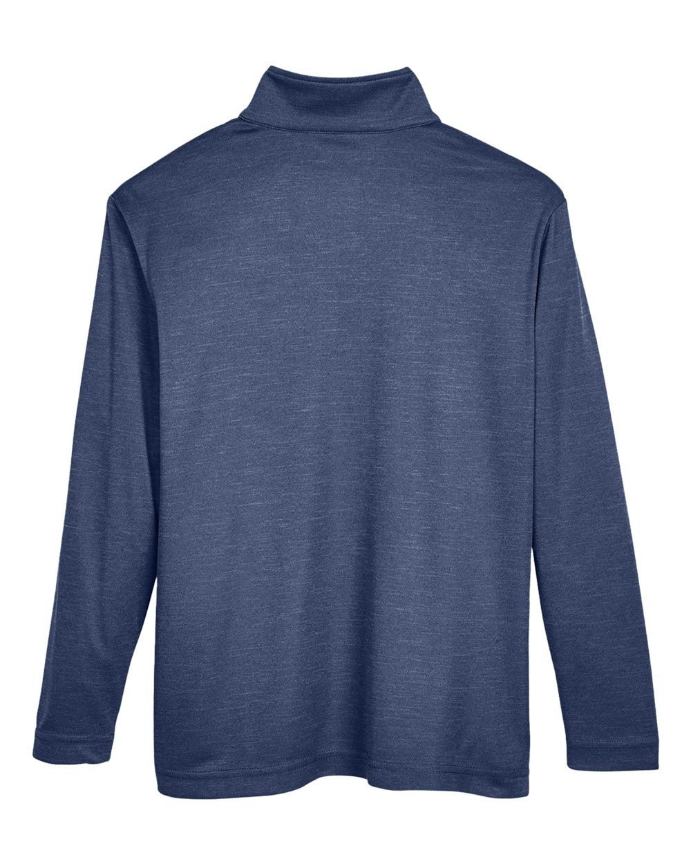 Youth Zone Sonic Heather Performance Quarter-Zip Pullolver - Back - B703D9653 - Sport Dark Navy Heather