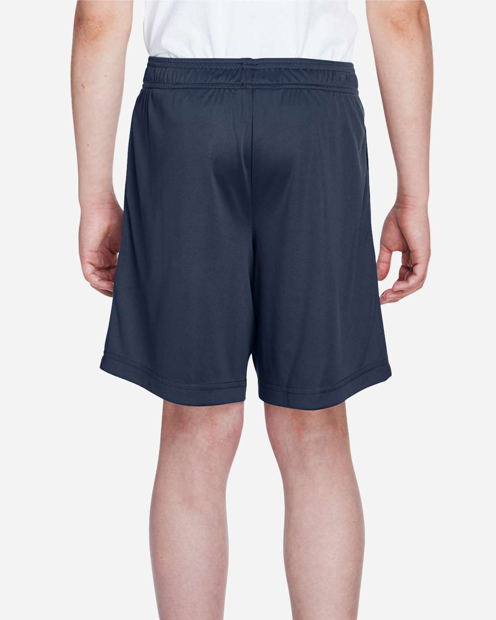 Youth Zone Performance Shorts - OnModelBack - B679D9653 - Sport Dark Navy