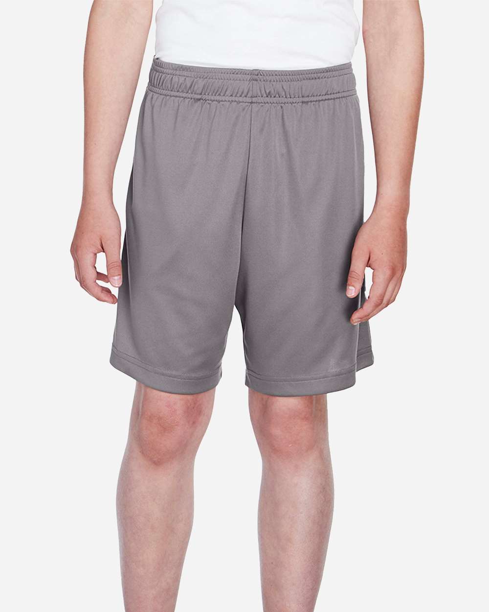 Youth Zone Performance Shorts - OnModelFront - B679D9133 - Sport Graphite