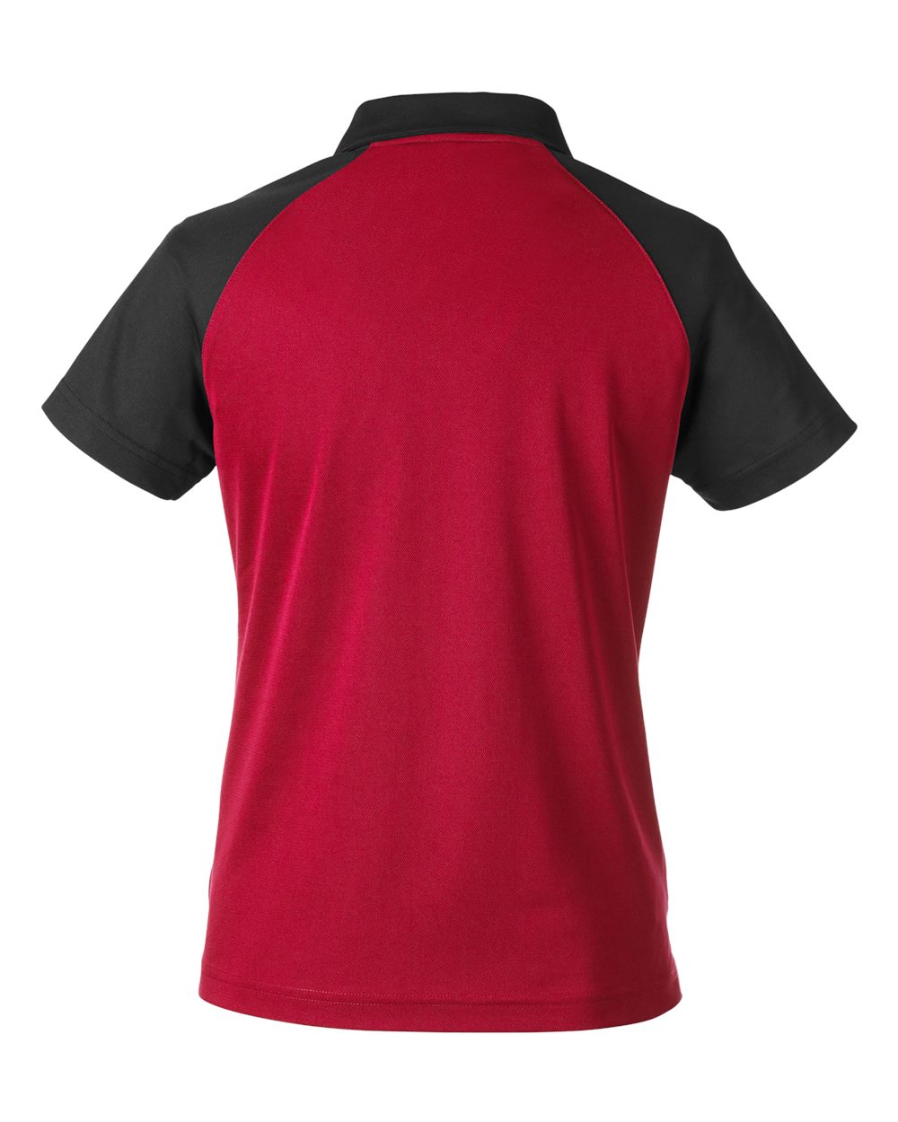 Women's Command Snag-Protection Colorblock Polo - Back - B692D9702 - Sport Red/ Black