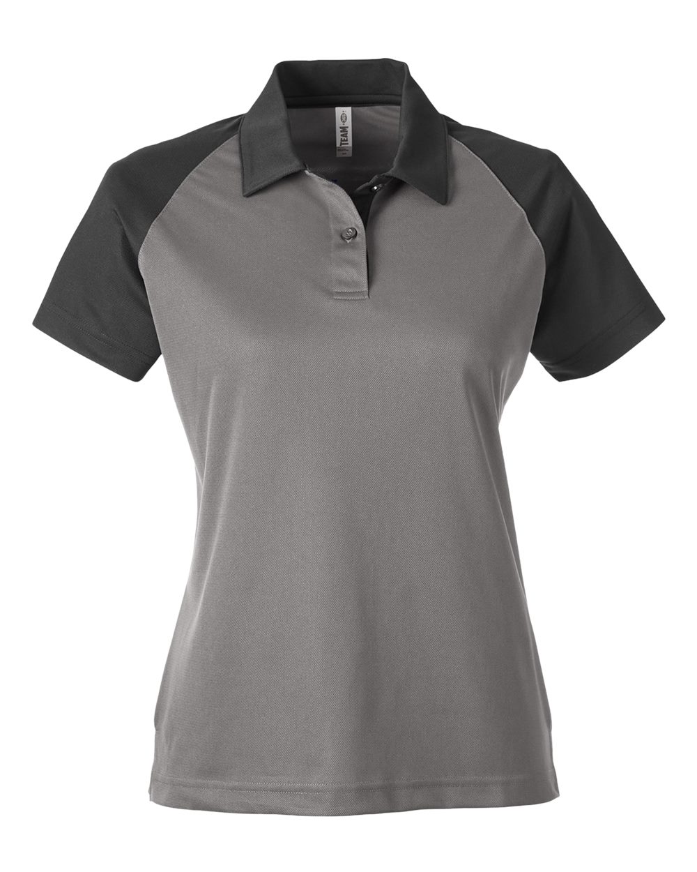 Women's Command Snag-Protection Colorblock Polo - Front - B692D9132 - Sport Graphite/ Black