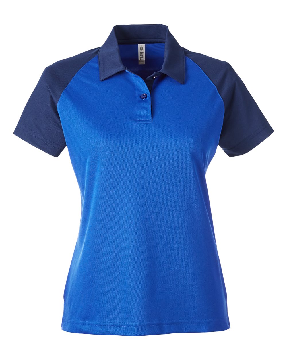 Women's Command Snag-Protection Colorblock Polo - Front - B692D9752 - Sport Royal/ Sport Dark Navy