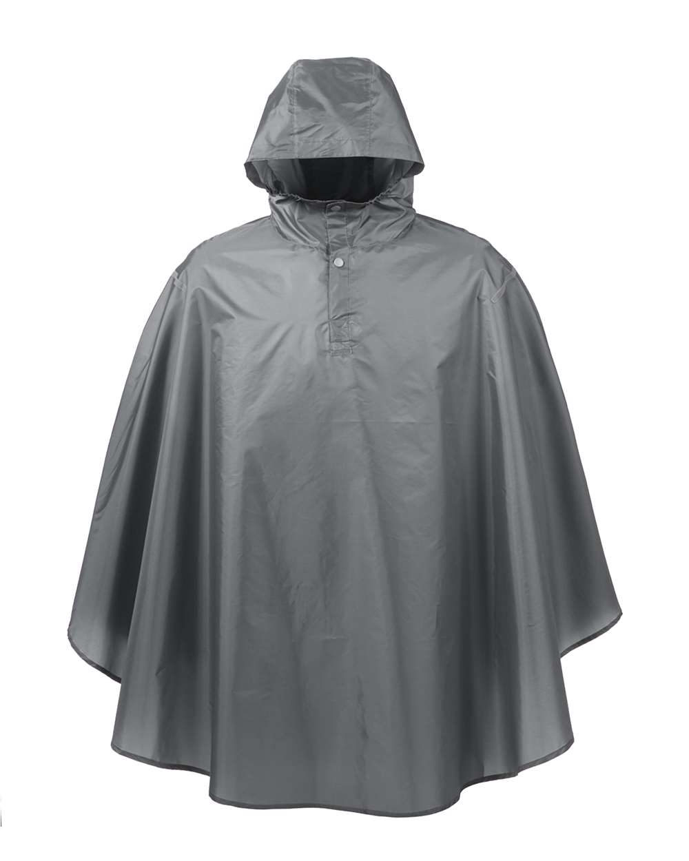 Unisex Zone Protect Packable Poncho - Front - B727D9130 - Sport Graphite