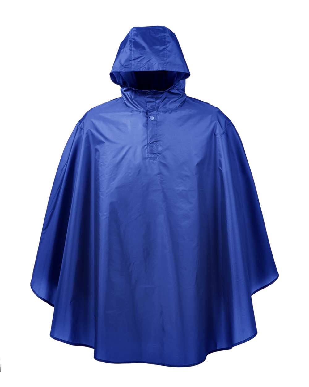 Unisex Zone Protect Packable Poncho - Front - B727D9750 - Sport Royal