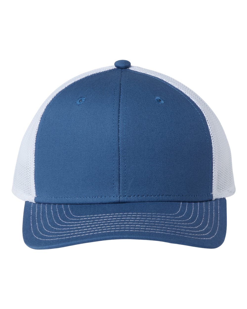 Everyday Trucker Cap - Front - B94495200 - Sea Blue/ White