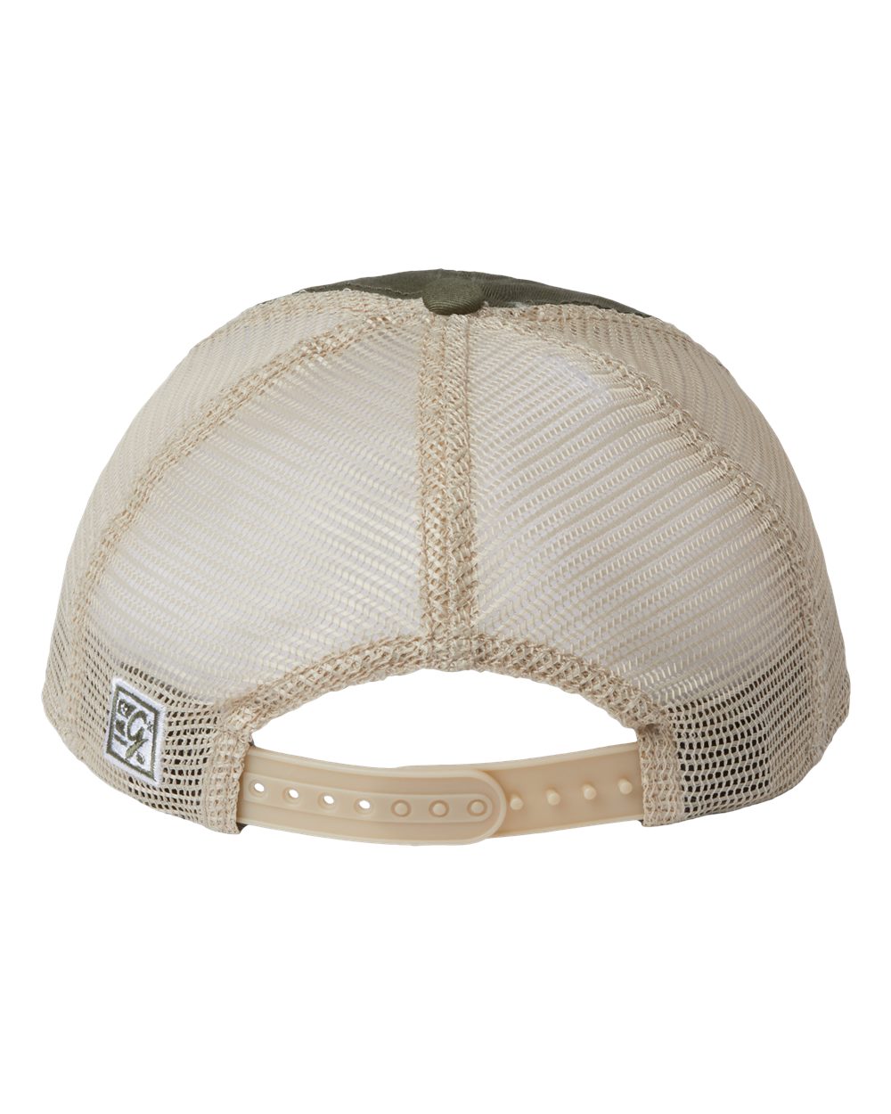 Soft Trucker Cap - Back - B96295110 - Light Olive/ Khaki