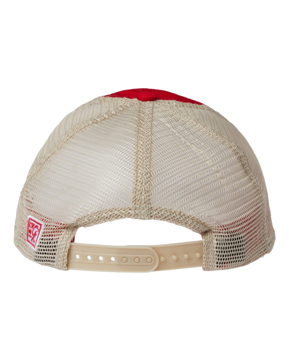 Soft Trucker Cap - Back - B96295130 - Red/ Khaki
