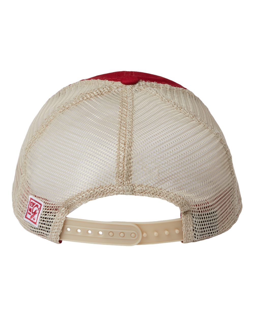 Soft Trucker Cap - Back - B96295150 - Vintage Red/ Khaki