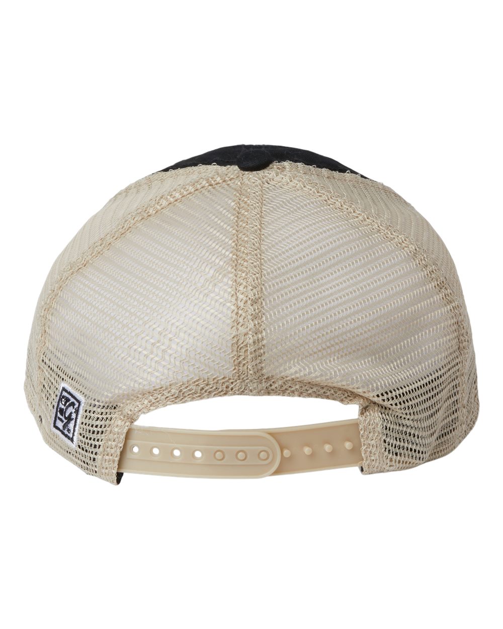 Soft Trucker Cap - Back - B96295500 - Black/ Khaki