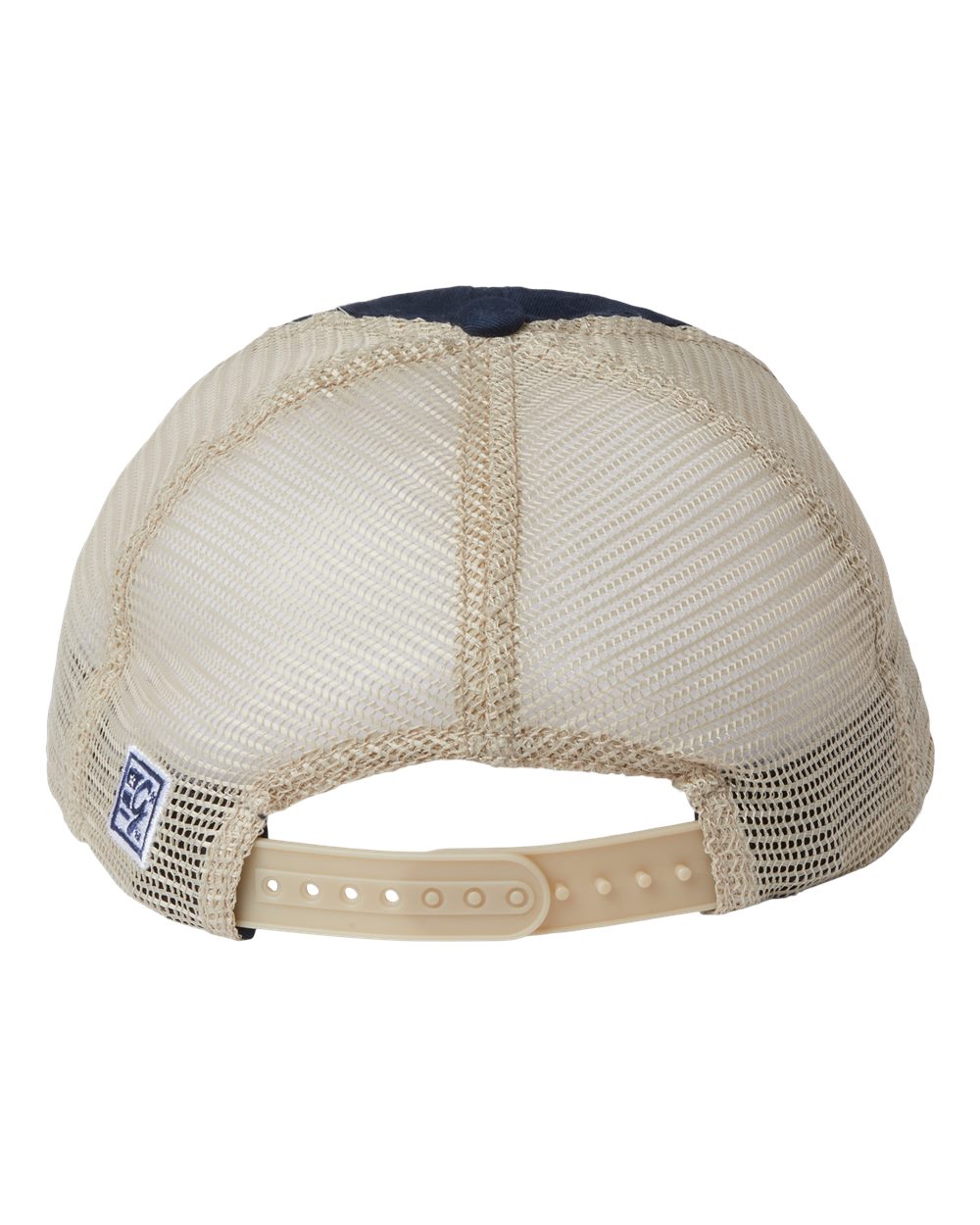 Soft Trucker Cap - Back - B96295650 - Navy/ Khaki