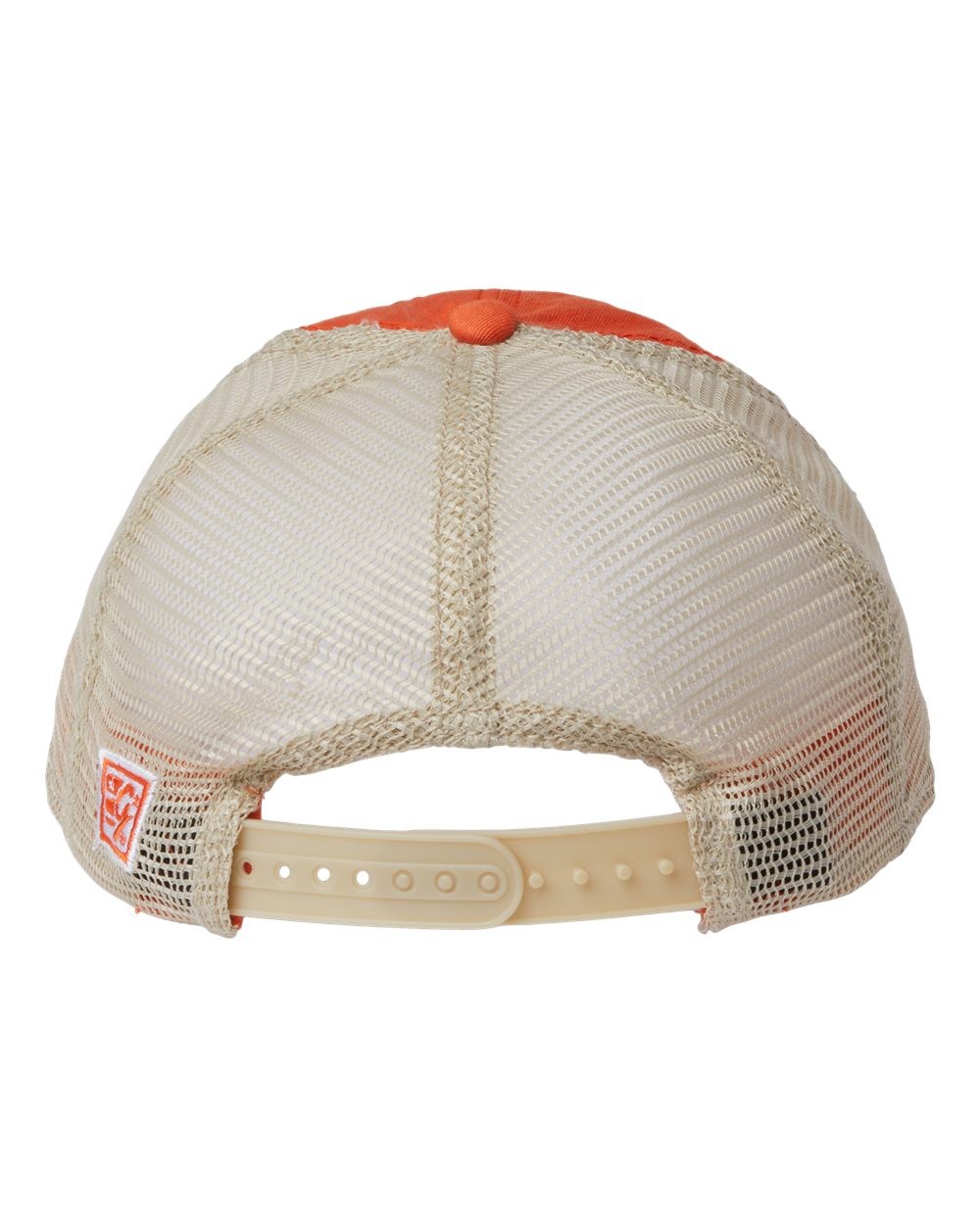 Soft Trucker Cap - Back - B96295660 - Orange/ Khaki