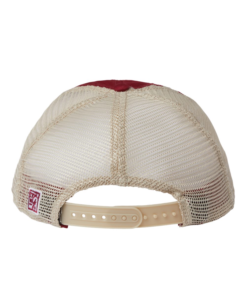 Soft Trucker Cap - Back - B96295700 - Cardinal/ Khaki