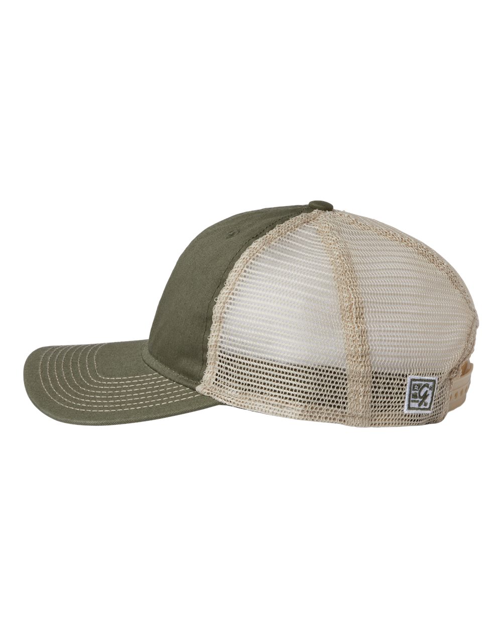 Soft Trucker Cap - DirectSide - B96295110 - Light Olive/ Khaki