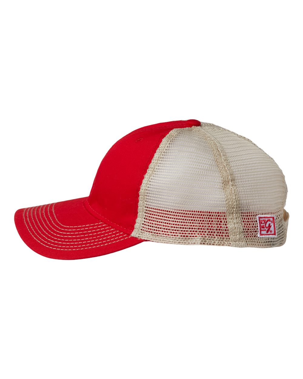 Soft Trucker Cap - DirectSide - B96295130 - Red/ Khaki